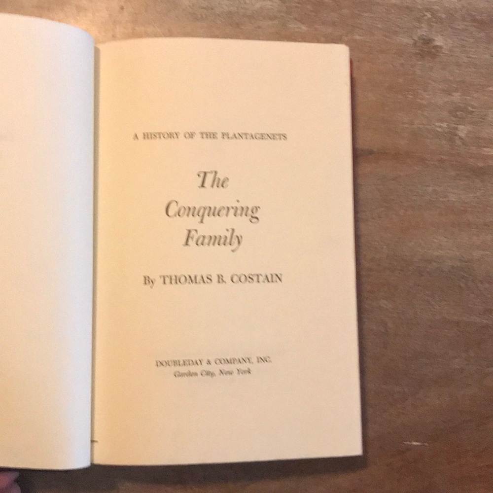 The conquering family by contain 1962